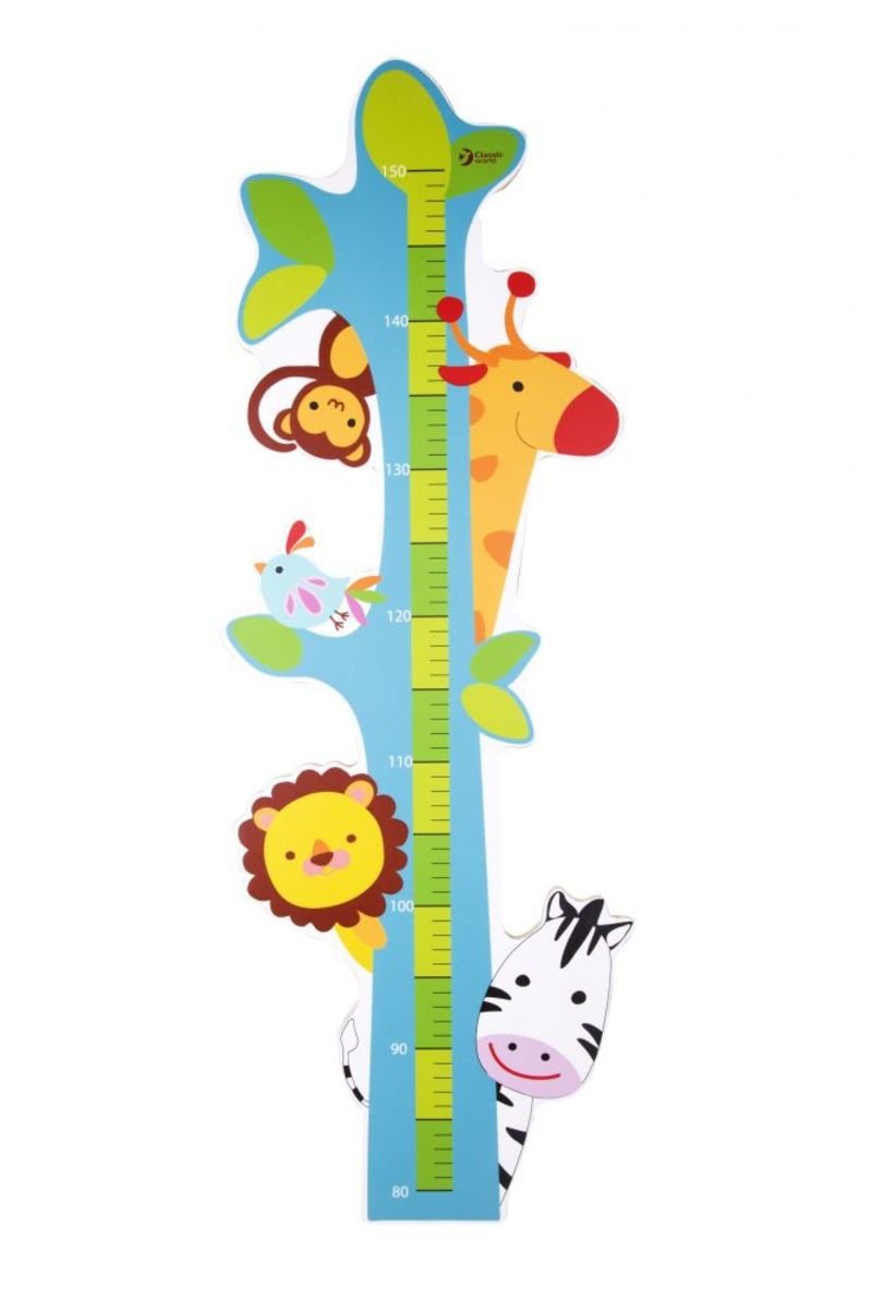 Children's growth chart Zoo - banaby.co.uk