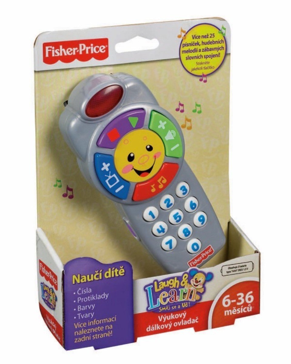 Fisher Price Educational Remote Control - banaby.co.uk