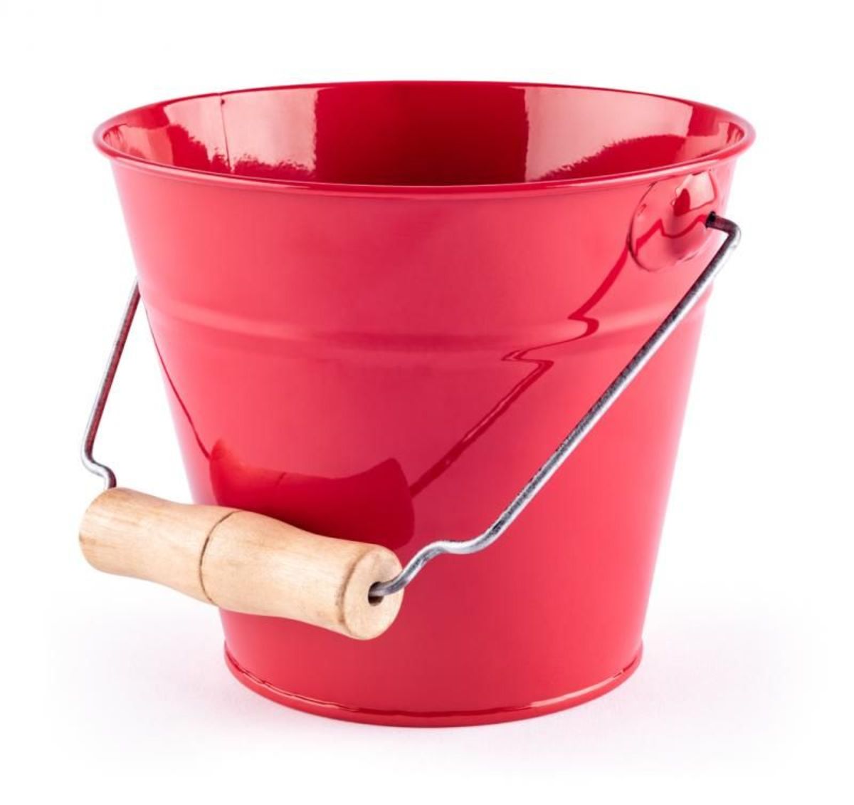 Garden bucket - red - banaby.co.uk